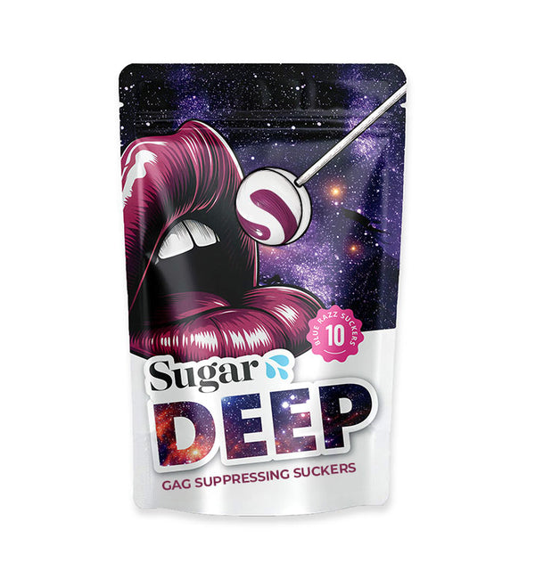 Sugar Splash Deep Gag Suppressing Suckers 10 Pack Bag