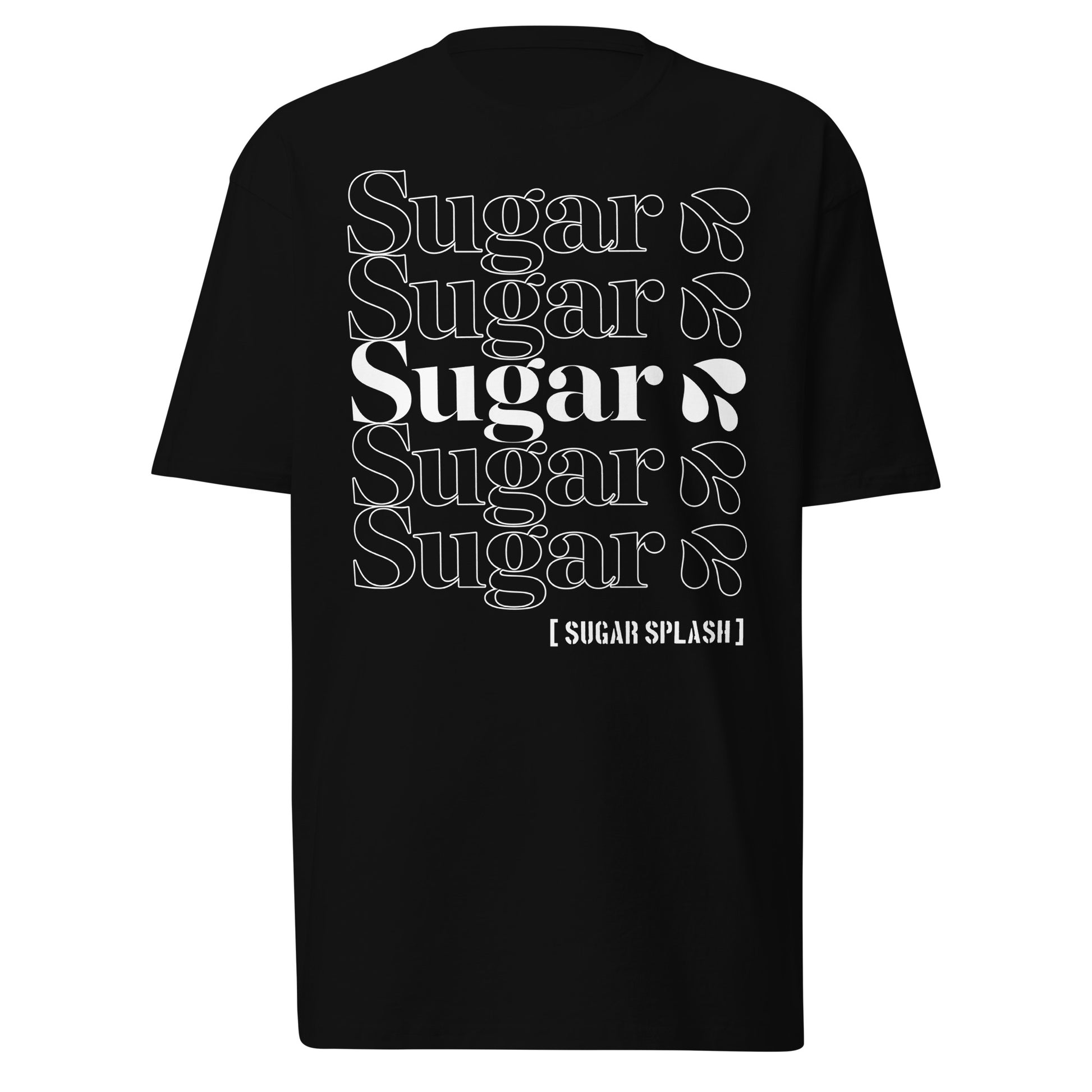 Sugar Splash Logo T Shirt Back Black