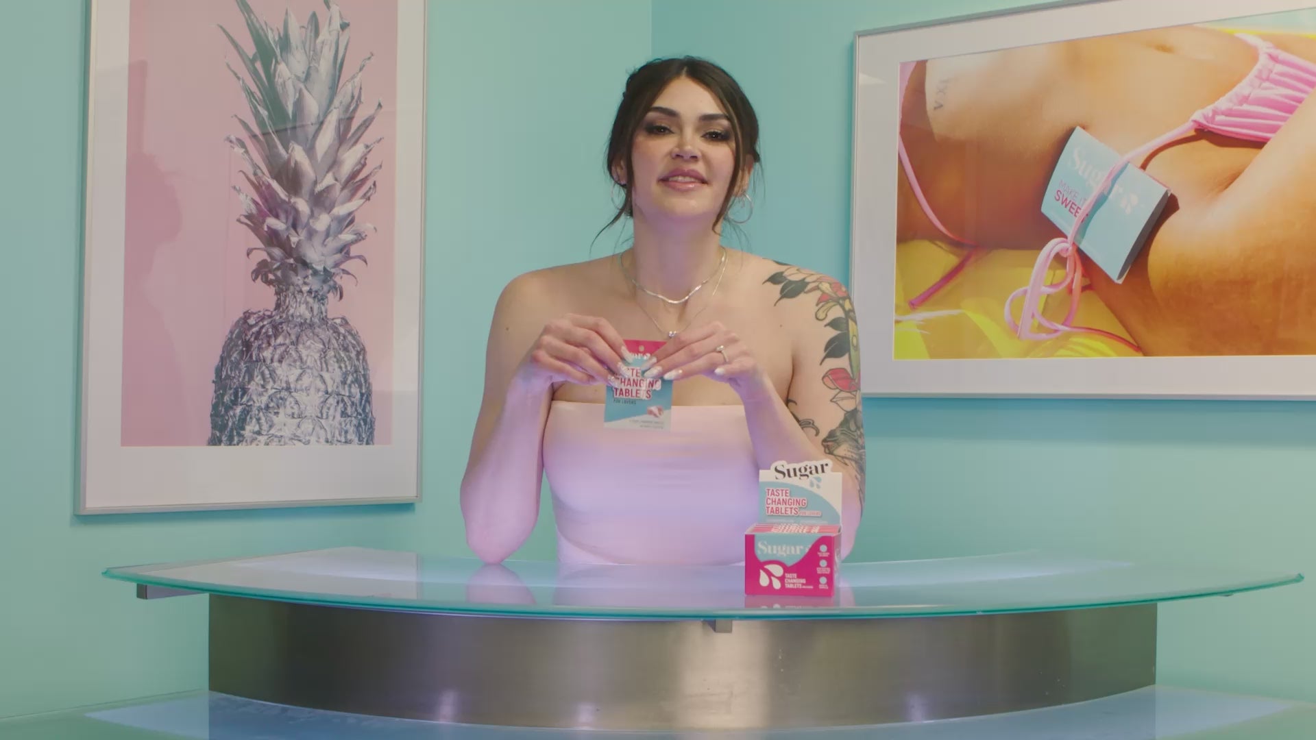 Sugar Splash Taste Changing Tablets for Lovers Demonstration